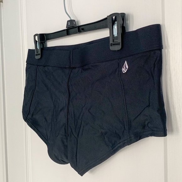 Volcom Simply Solid Boy Cut Bikini Bottom Shorts - Picture 8 of 9